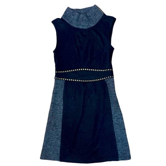 Grey Studded Dress b - Picture 1 of 9